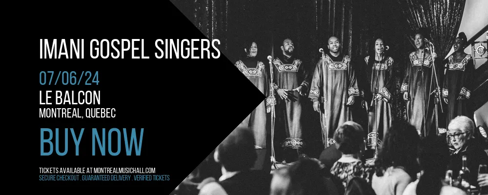 Imani Gospel Singers at Le Balcon